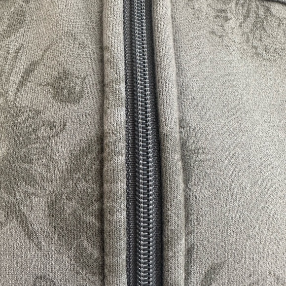 Green Floral Lulu Lemon Hoodie - Picture 2 of 2